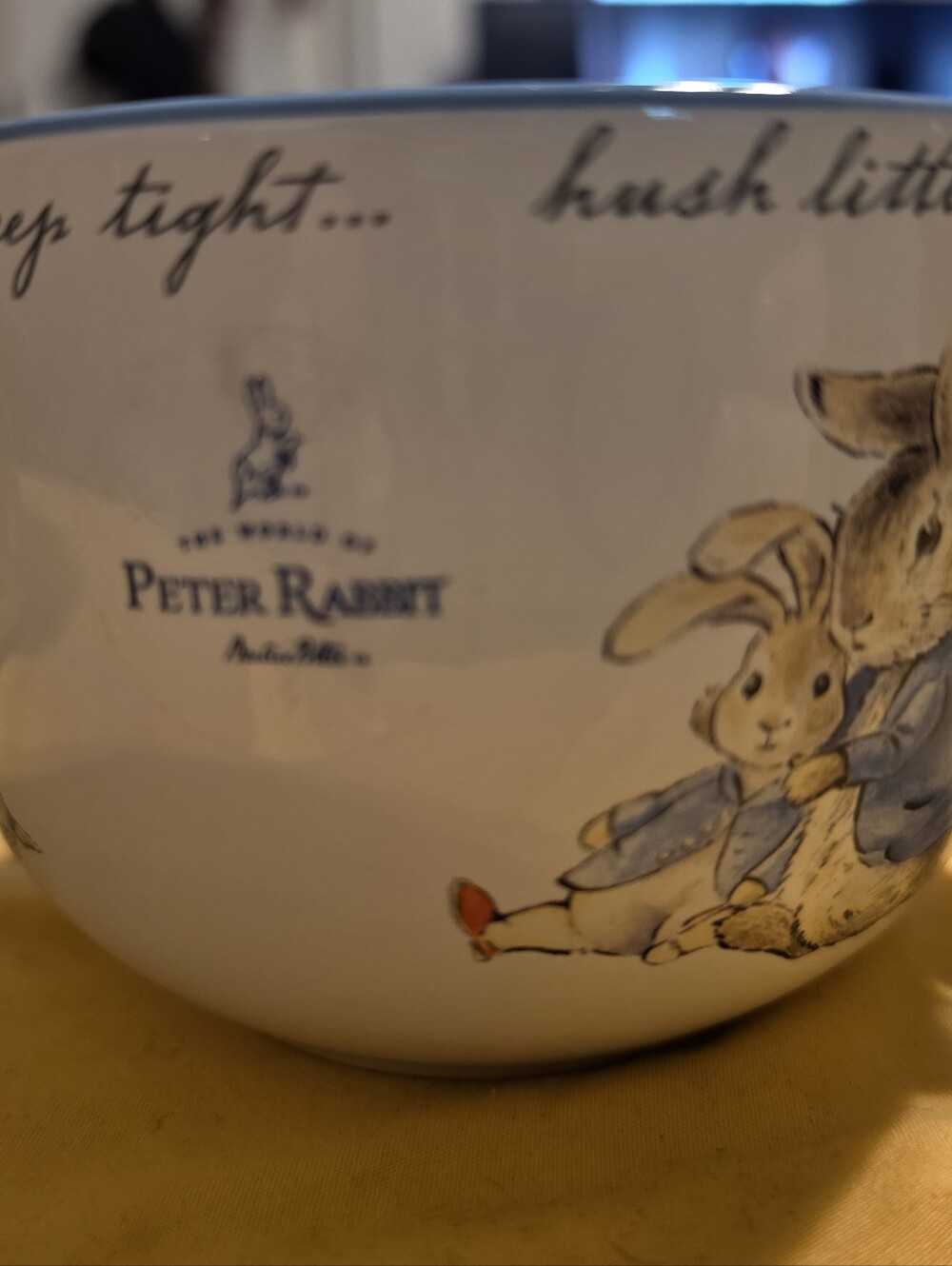 Peter Rabbit Soup Mugs - Picture 2 of 3